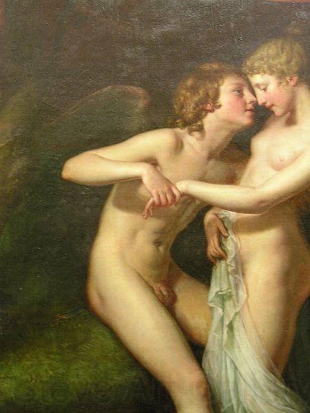 Hugh Douglas Hamilton Cupid and Psyche in the natural bower Spain oil painting art
